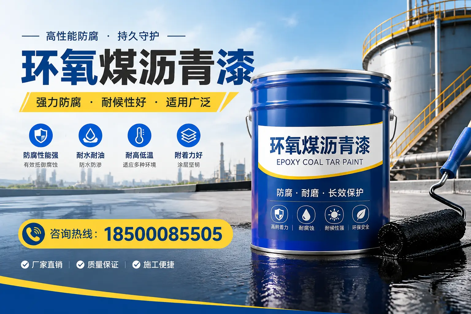 环氧煤沥青漆的储存与运输注意事项,乐东企业须知